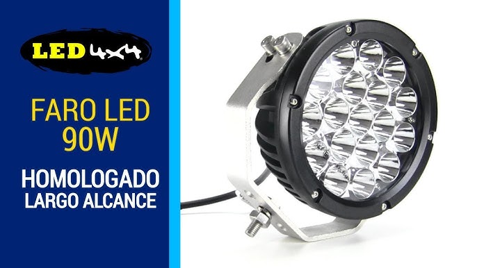 Faros LED 4x4 Homologados Largo Alcance