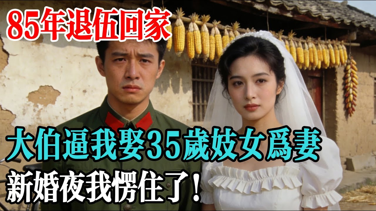 85​​年退伍回家，大伯逼我娶35歲妓女為妻，新婚夜我愣住了！