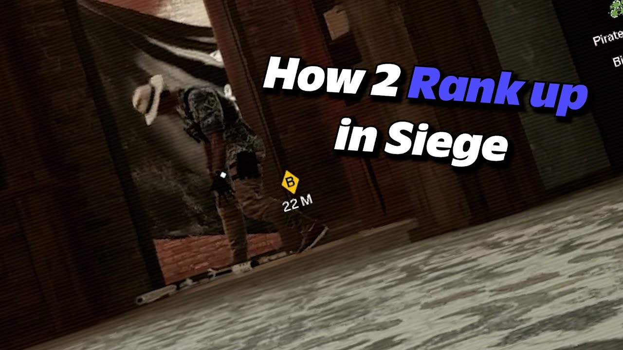 How to RANK UP in Rainbow 6 Siege - YouTube