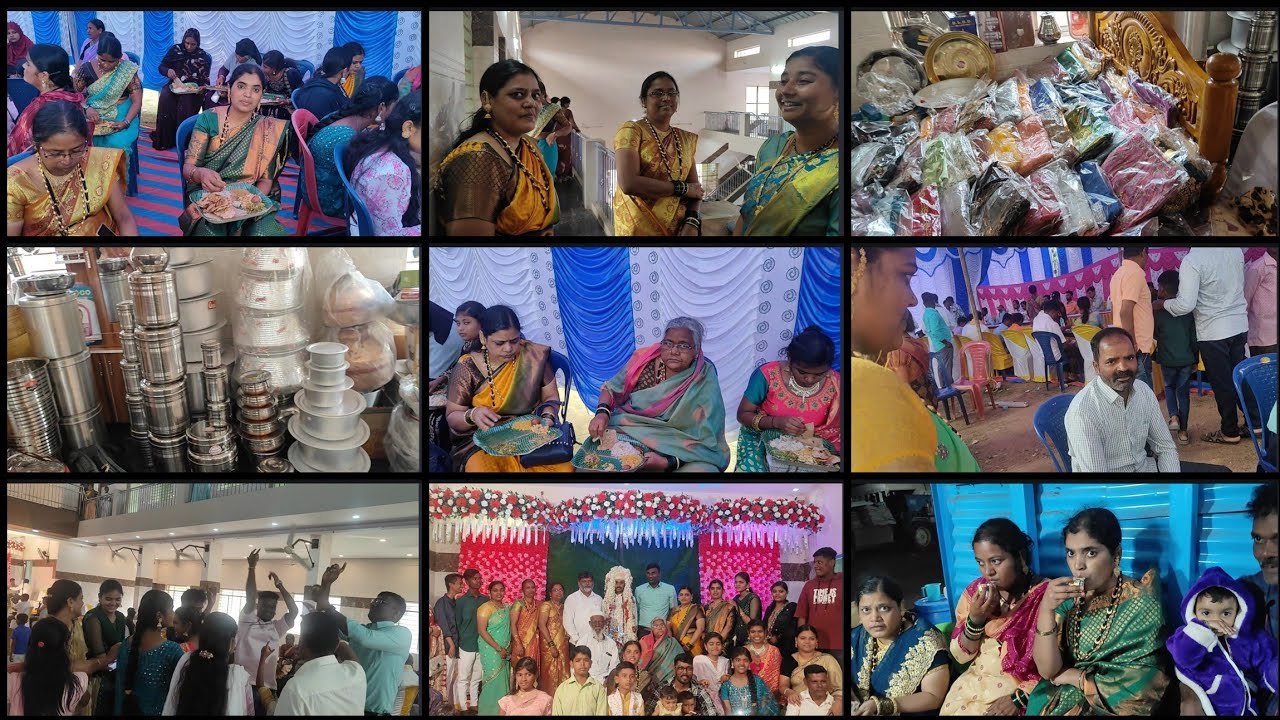 😍😱ಮ್ಯಾರೇಜ್ ಫಂಕ್ಷನ್ ಜೋರಾಗಿಯೇ ನಡೆಯಿತು! ಊಟ ನು ಜೋರು ಒಂದು ಕ್ಷಣ ಎಲ್ಲರೂ ಎಮೋಷನಲ್ ಆದರು.