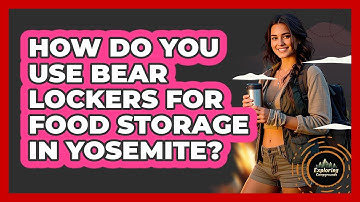 How Do You Use Bear Lockers For Food Storage In Yosemite? - Exploring Campgrounds