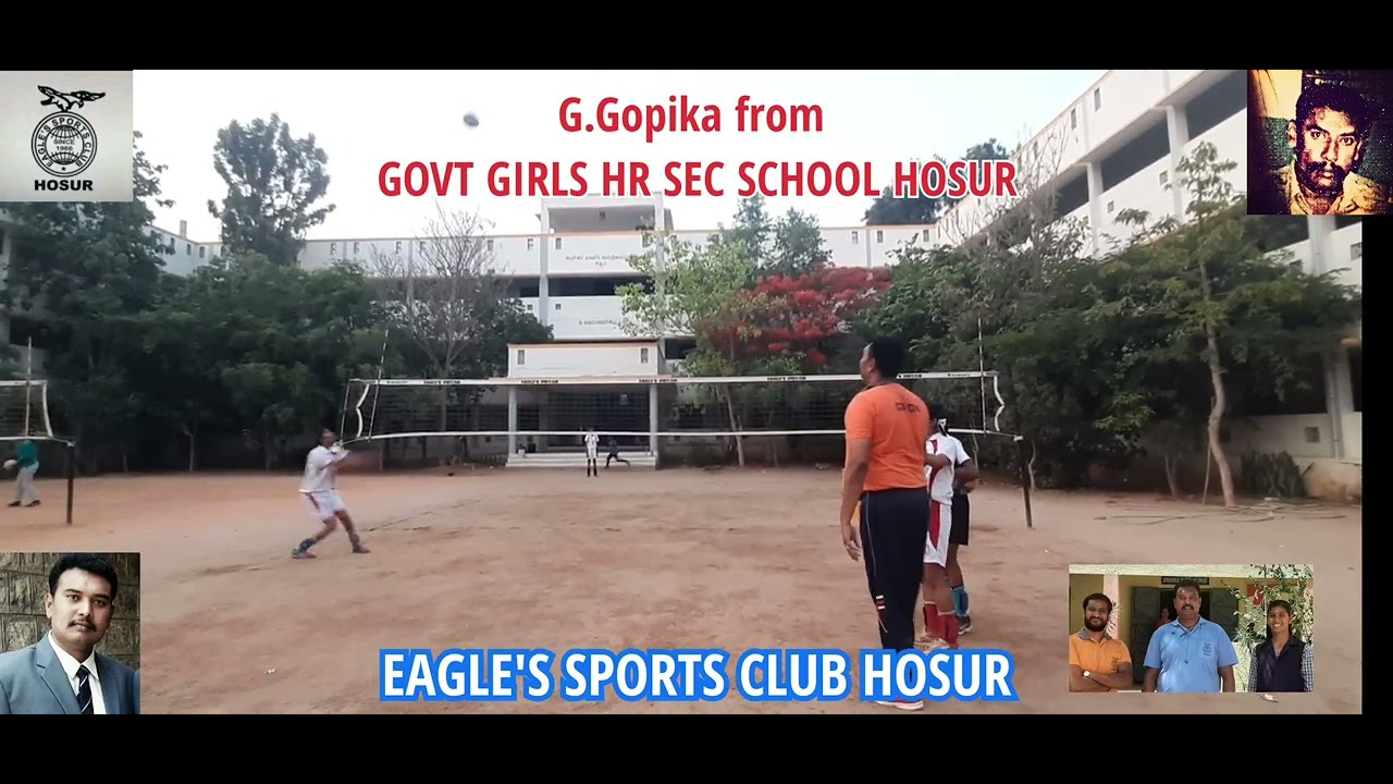 Gopika from Govt Girls Hr Sec School, Hosur. Training for Outside