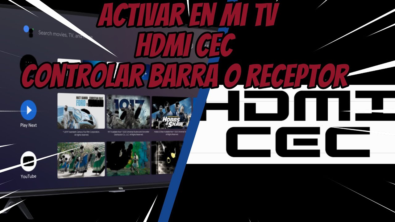 Como activar HDMI CEC en MI TV JVC android TV Smart 2k - YouTube