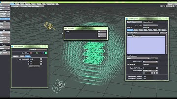 Flocking setup in LightWave 11
