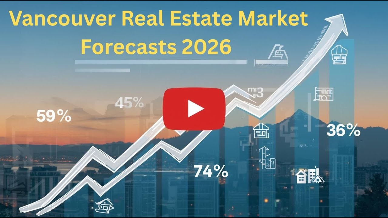 VMR005 Vancouver Real Estate Market Forecasts for both Positive +5% and Negative -15% for 2026