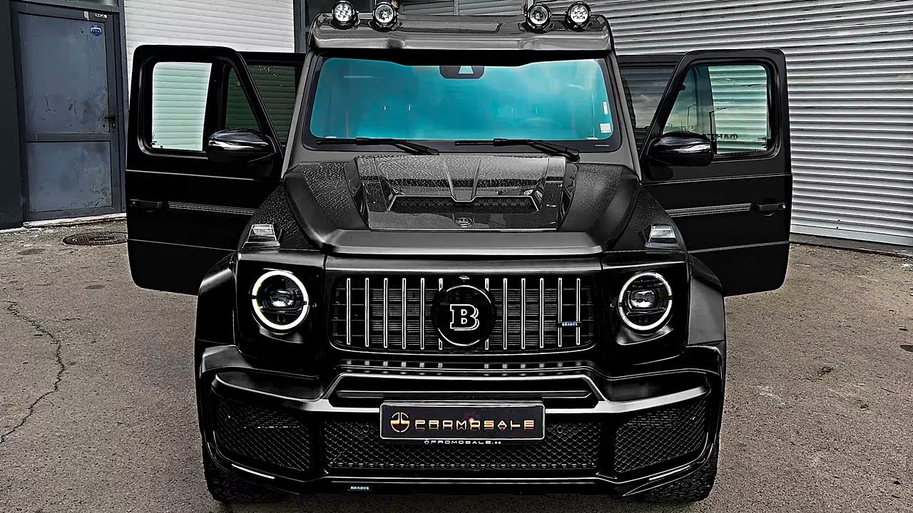 2023 Mercedes BRABUS G400d Adventure - Sound, interior and Exterior