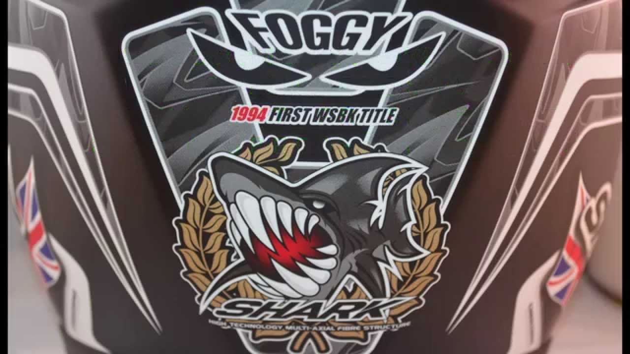 Essai et présentation casque intégral Shark Speed R Series2 Foggy - YouTube