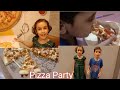 Pizza Party with family || out door vlog|| fun and enjoyment