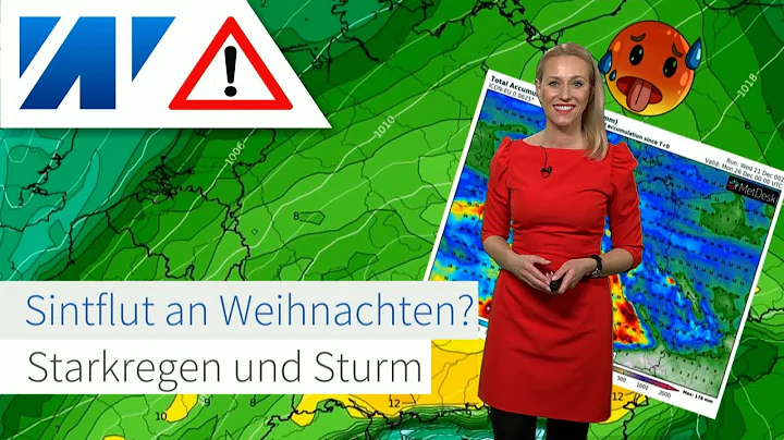 Schock-Wetter an Weihnachten: Sintflut, schwerer Sturm, Tauwetter: Hochwasser-Alarm...   Gassparwetter!