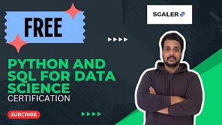 🚀📊Free Python & SQL for Data Science | Free Certification 🔍💻