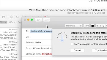 How to Send Large Files Over Email in Mac - send 100mb, 500mb, 1gb, 2gb FREE