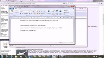 how to install aircraft into fs2004