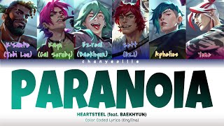 HEARTSTEEL - PARANOIA (feat. BAEKHYUN) Lirik dan Terjemahan (ENG/INA) | League of Legends