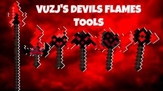 Vuzj's Devils Flames Tools 1.5.0-BETA Update - Minecraft Resource Pack Showcase
