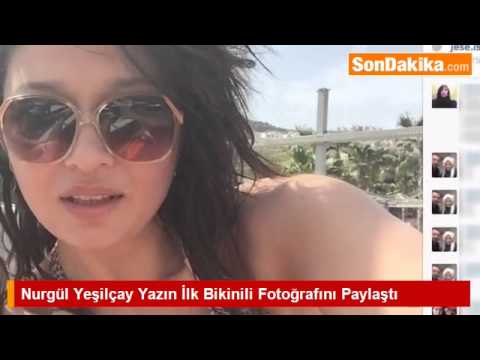 Nurgül Yeşilçay Yazın İlk Bikinili Fotoğrafını Paylaştı.