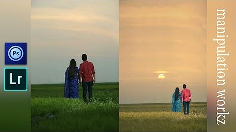 Ps touch compositing manipulation tutorial || Lightroom mobile editing 2020