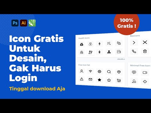 Icon Gratis Untuk Desain, Tinggal Download Aja dan Gak Harus Login, 100% Free