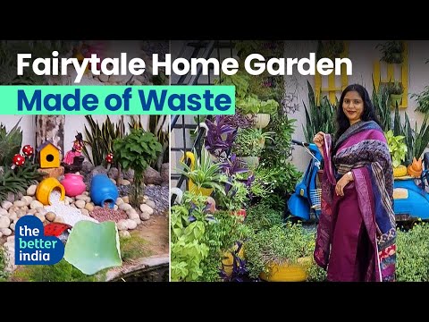 She Created A Fairy Tale Garden In Her Mother-In-Law's Memory | The Better India