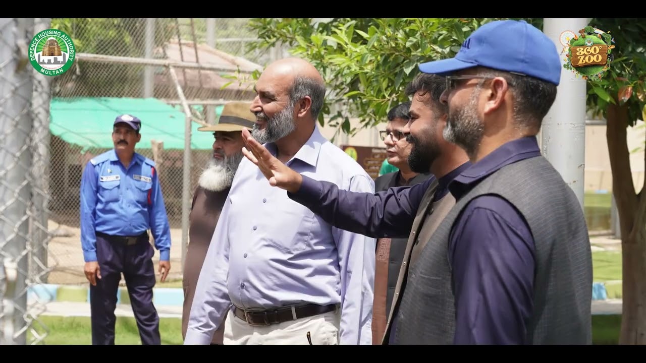 Prof. Dr. Faqir Muhammad, Dean Faculty of Veterinary Sciences, BZU, visits DHA 360 Zoo