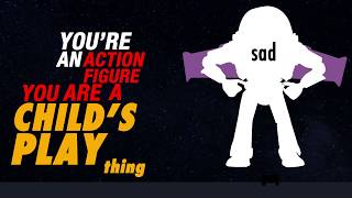 Toy Story Kinetic Typography - You Are A Toy