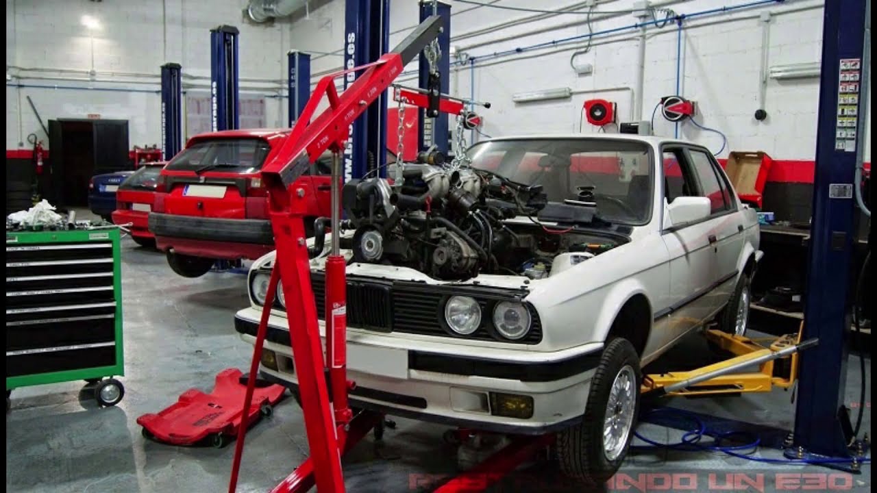 Procedimiento de montaje y desmontaje de un motor - YouTube
