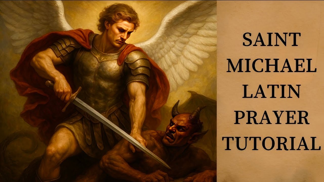 ST. MICHAEL PRAYER ● LATIN PRONUNCIATION