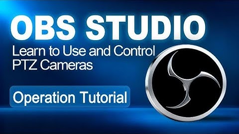 How to Live Streaming with OBS and NDI PTZ Cameras? For Beginner 2025 AVKANS #obs #ndi #church