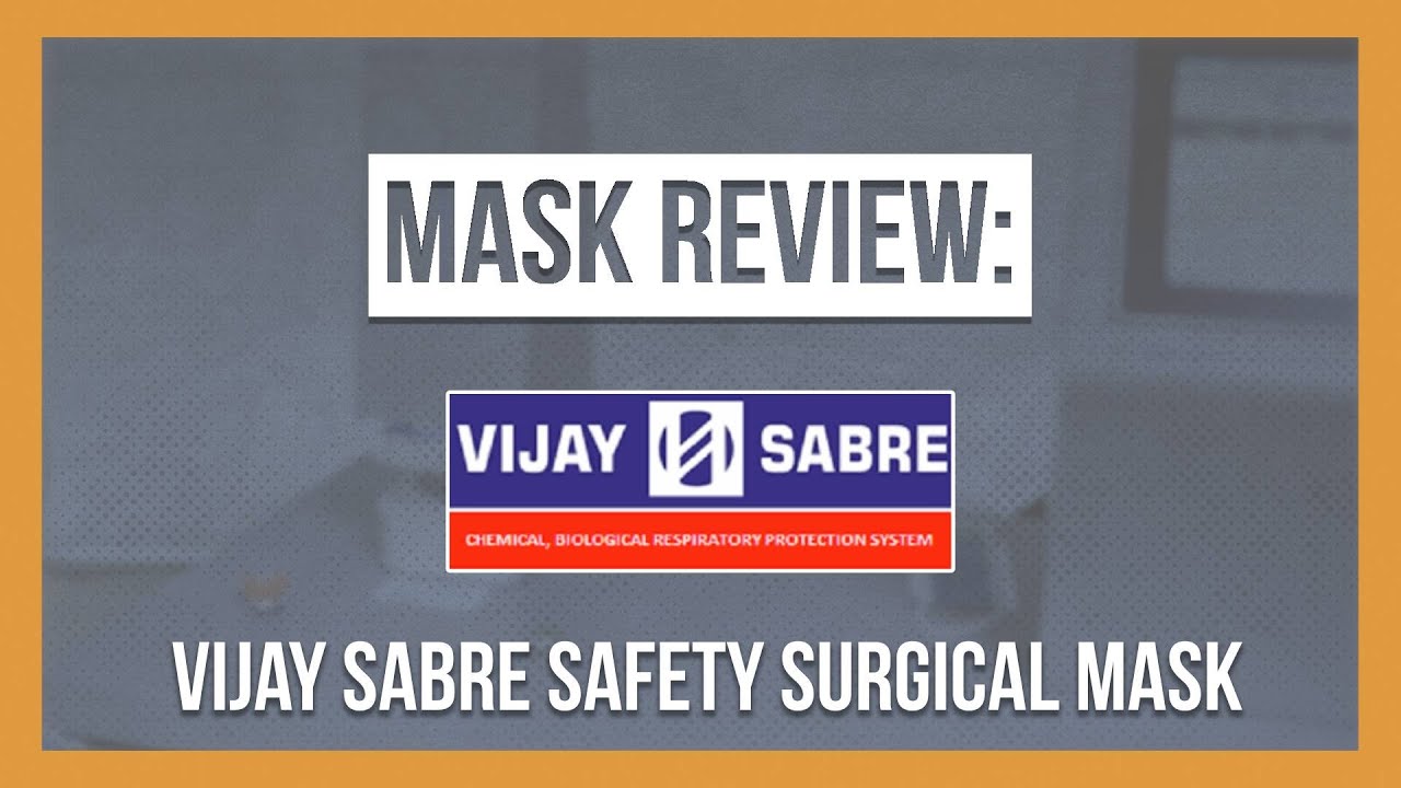 The best ear loops in India! (Vijay Sabre Safety Surgical Mask Review)