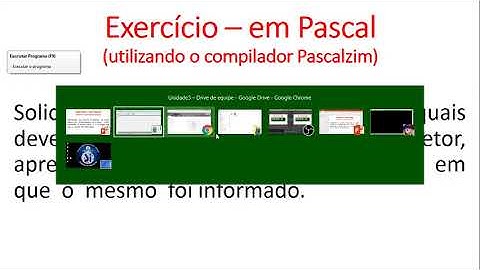 Pascal-D-Vetor-Vídeo 02 - Vetor/Array - Estrutura homogênea unidimensional