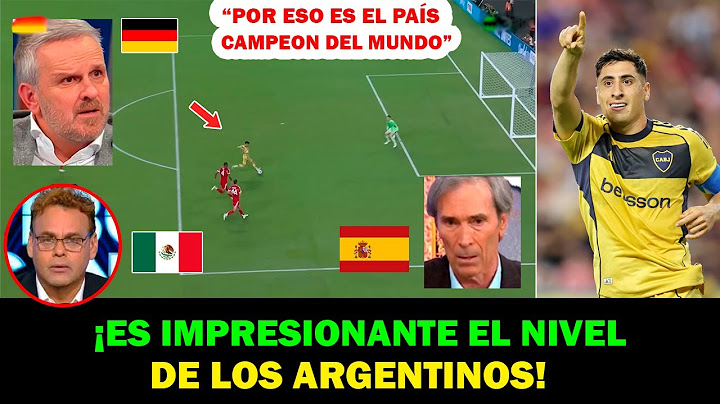 MEXICANOS, ESPAÑOLES Y ALEMANES FASCINADOS CON EL NIVEL DE LOS EQUIPOS ARGENTINOS  BOCA VS BAYERN