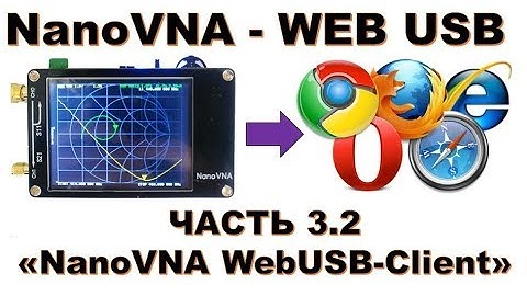 NanoVNA - WebUSB Client  & TDR – Time Domain Reflectometer