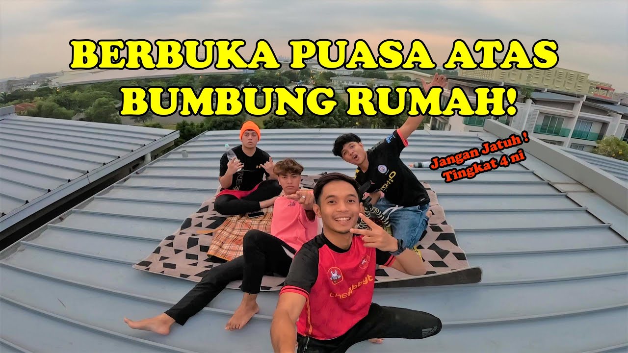 BUKA PUASA ATAS BUMBUNG ! NAMPAK SELURUH SHAH ALAM .