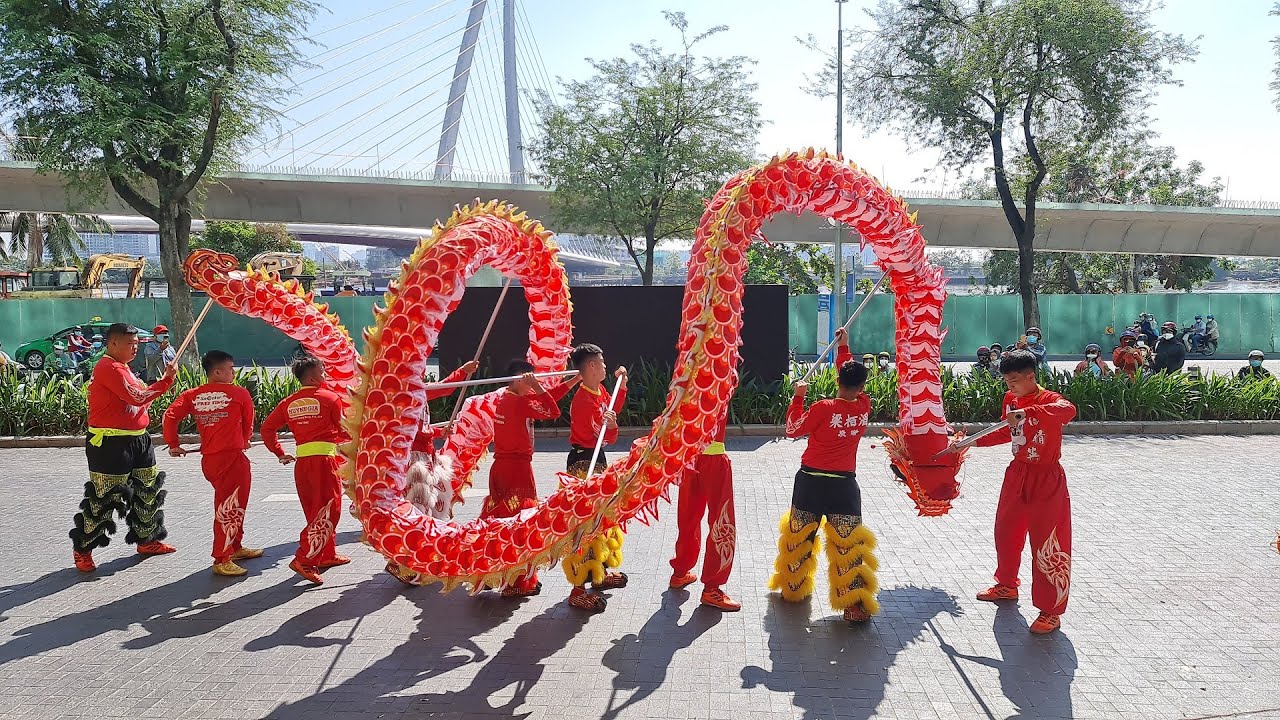 Múa Lân Sư Rồng - Tinh Anh Đường Múa Rồng Tết 2022 | Long Shi | Lion Dance Dragon Dance