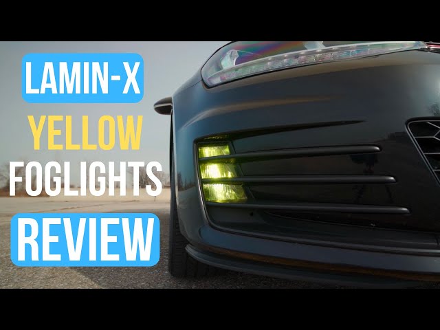 Lamin-X Headlight & Fog Covers - VW GTI 2015 2016 2017 – Euro