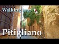 Pitigliano (Tuscany), Italy【Walking Tour】With Captions - 4K