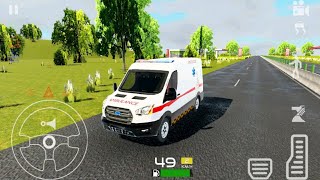 Mobil Truk Ambulance Panjang Siaga Keliling Kota - Mobil Balap Truk Simulator Android Gameplay screenshot 5