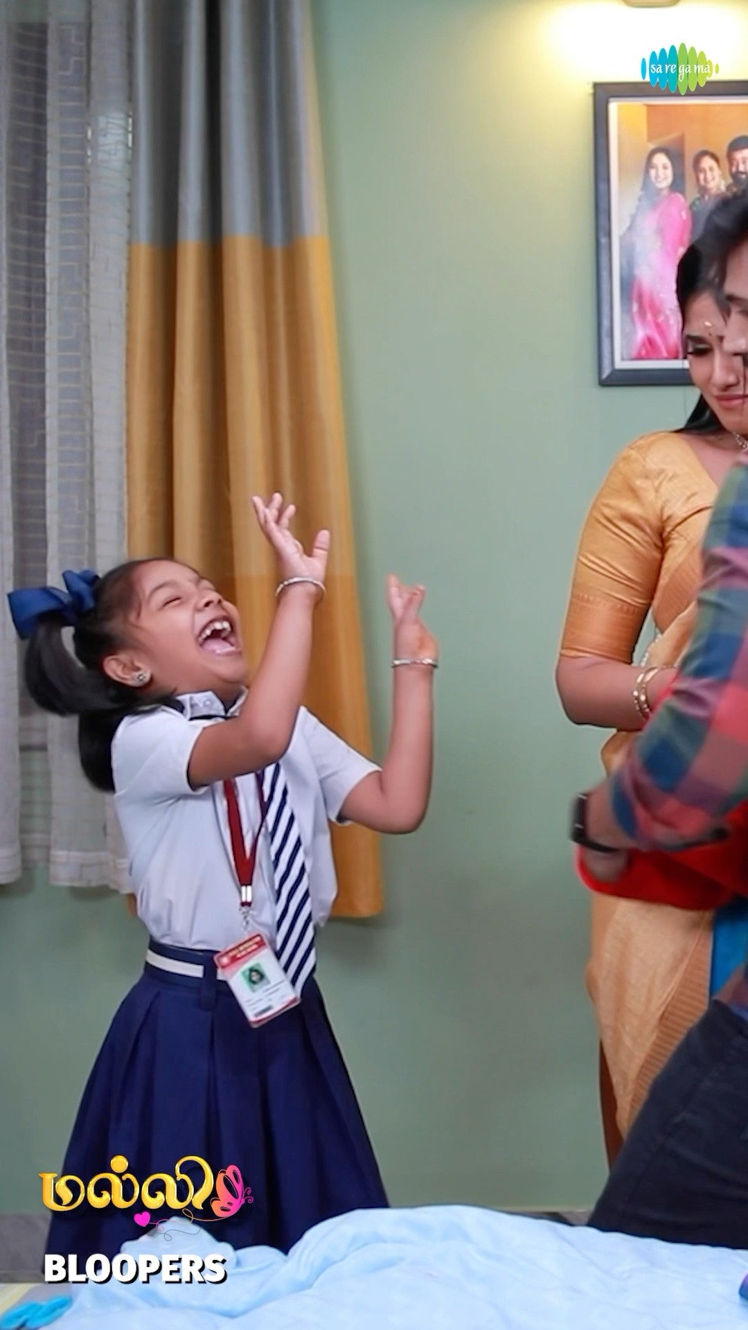 Malli Serial Bloopers Shorts | 27 (2) | Nikitha | Vijay | Rahila Sayedh | Venkat  #shorts #ytshorts