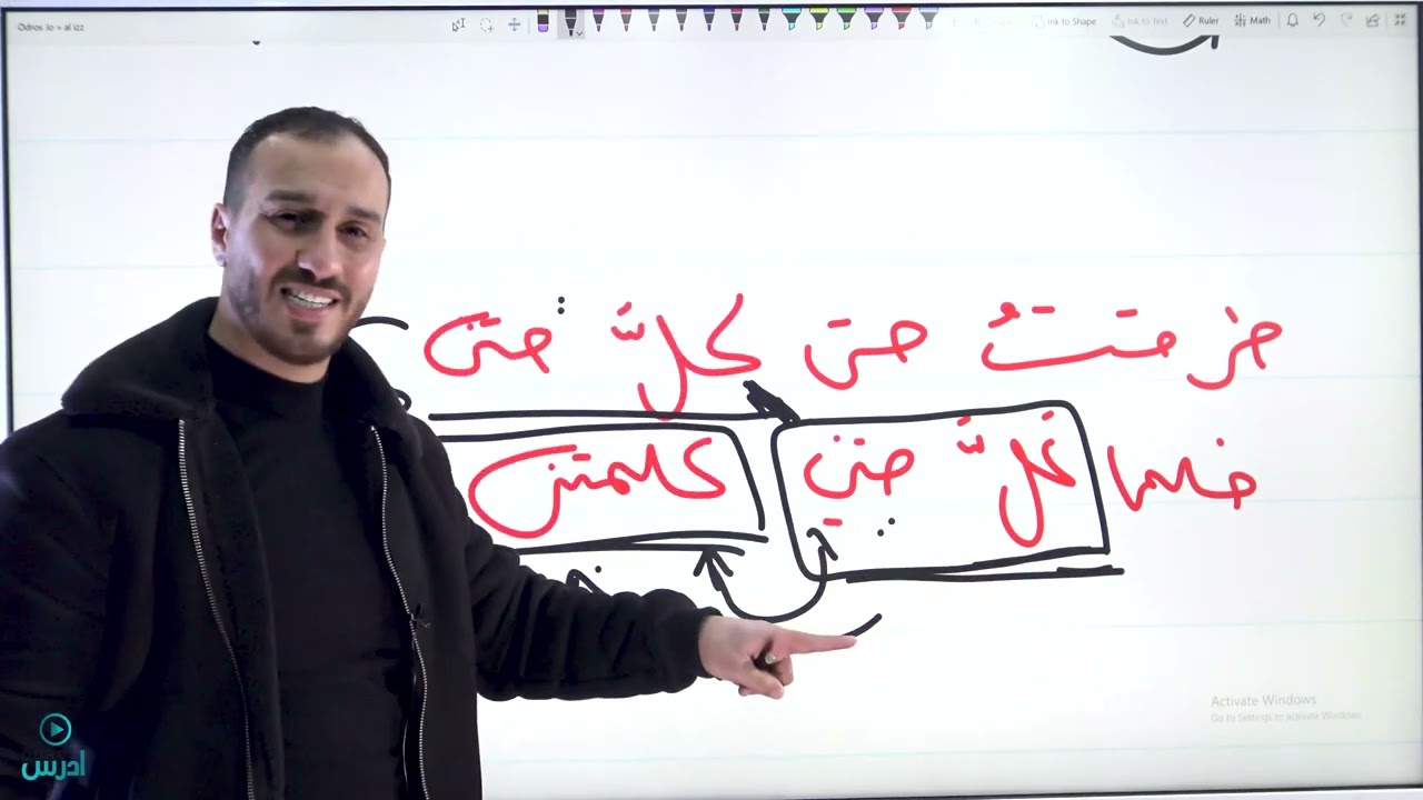 الاستاذ عز الدين الحياري  الجناس بلاغة  تخصص