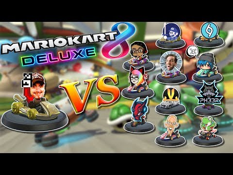Streamer Extravaganza - Mario Kart 8 Deluxe gaming logo