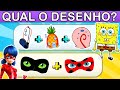 ADIVINHE O DESENHO PELOS ELEMENTOS | Adivinhe o Desenho Animado com Emojis