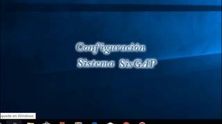 Eg Soluciones Integrales Video 001 Configuración De Sisgap V 4