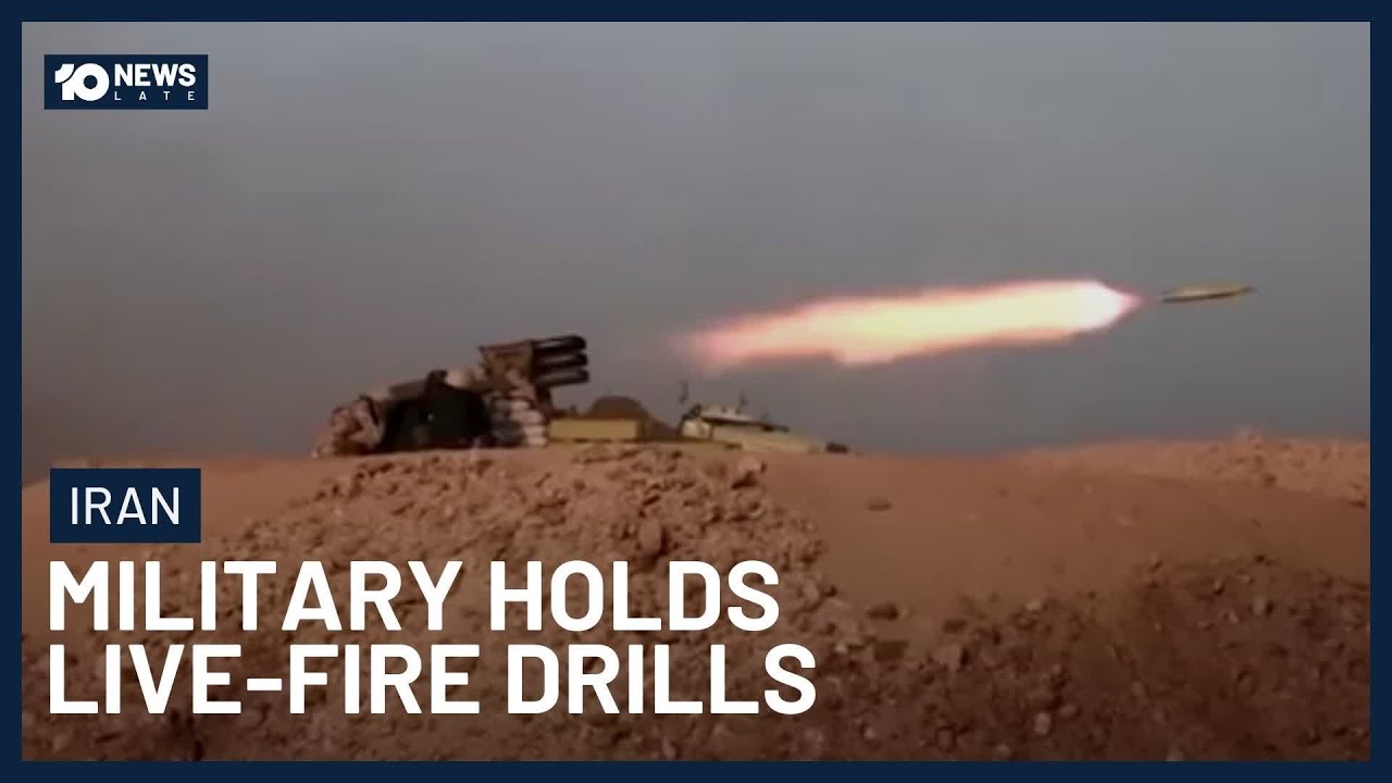 Iran Holds Live-Fire Drills Ahead Of Nuclear Talks With US | 10 News