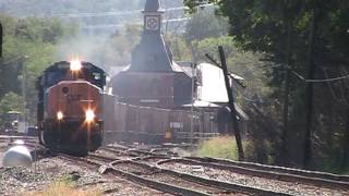 CSX Q751 & Amtrak Capitol Limited Point of Rocks, Maryland