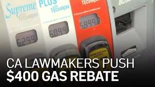 California Lawmakers Propose $400 Gas Rebate for Taxpayers