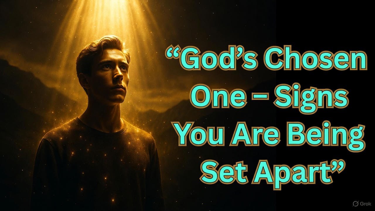 God’s Chosen One – Signs You Are Being Set Apart for a Higher Purpose ...