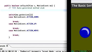 ANDROID TUTORIAL Touch Listener and Motion Event