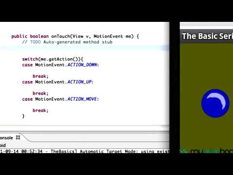 ANDROID TUTORIAL Touch Listener and Motion Event