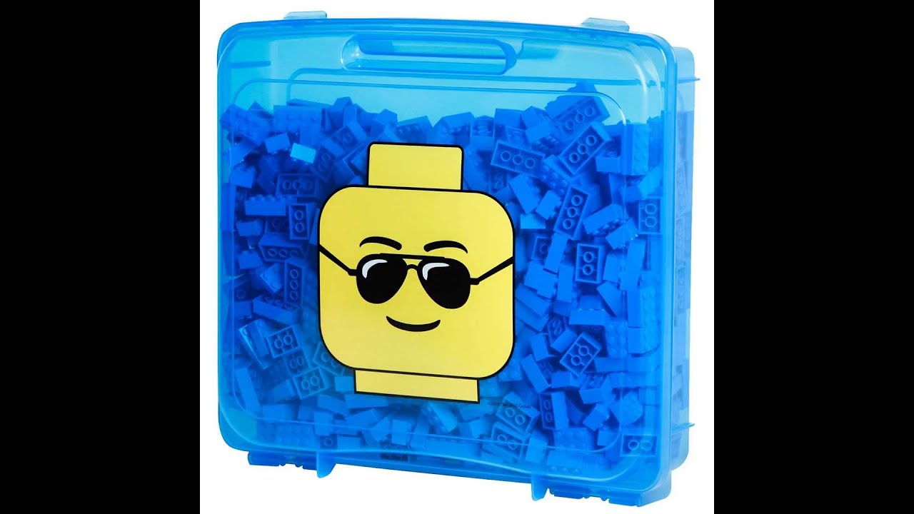 Iris Lego Workstation And Storage Unit With Base Plates Youtube