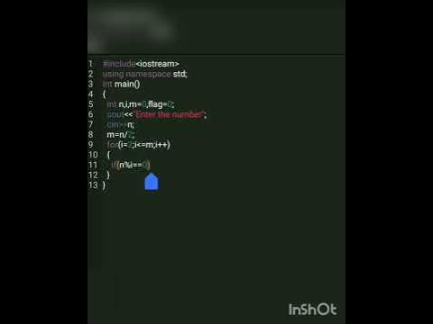 Prime number program using c++ | C++ programming - YouTube