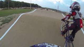 GoPro race at Akron BMX 6 year old novice class first moto